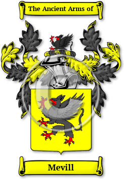 Mevill Family Crest Download (JPG) Legacy Series - 600 DPI