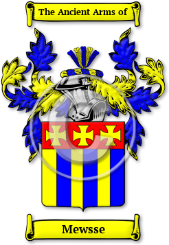 Mewsse Family Crest Download (jpg) Legacy Series - 150 DPI