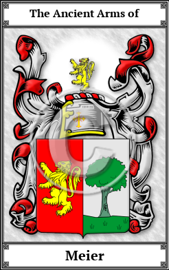 Meier Family Crest Download (JPG)  Book Plated - 150 DPI