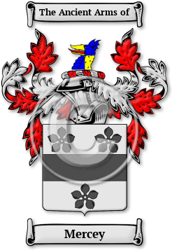 Mercey Family Crest Download (jpg) Legacy Series - 150 DPI