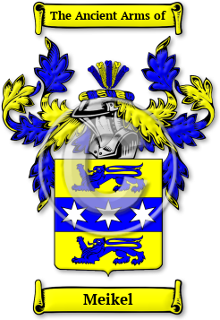 Meikel Family Crest Download (JPG) Legacy Series - 600 DPI