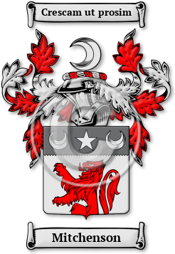 Mitchenson Family Crest Download (JPG) Legacy Series - 600 DPI