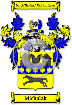 Michalak Family Crest Download (jpg) Legacy Series - 150 DPI