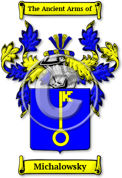 Michalowsky Family Crest Download (jpg) Legacy Series - 150 DPI