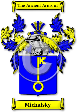 Michalsky Family Crest Download (jpg) Legacy Series - 150 DPI