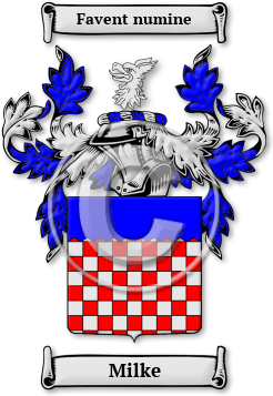 Milke Family Crest Download (JPG) Legacy Series - 600 DPI