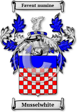 Musselwhite Family Crest Download (jpg) Legacy Series - 150 DPI