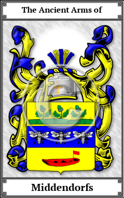 Middendorfs Family Crest Download (JPG) Book Plated - 600 DPI