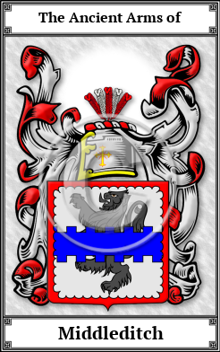 Middleditch Family Crest Download (JPG) Book Plated - 600 DPI