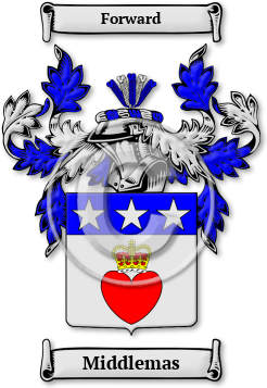 Middlemas Family Crest Download (JPG) Legacy Series - 300 DPI