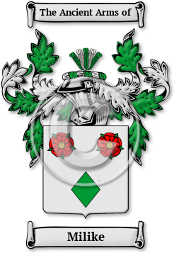 Milike Family Crest Download (JPG) Legacy Series - 600 DPI