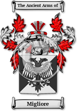Migliore Family Crest Download (jpg) Legacy Series - 150 DPI