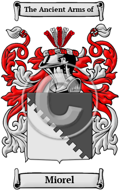 Miorel Family Crest/Coat of Arms