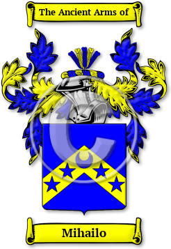 Mihailo Family Crest Download (jpg) Legacy Series - 150 DPI