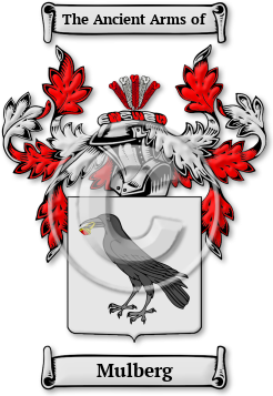 Mulberg Family Crest Download (jpg) Legacy Series - 150 DPI