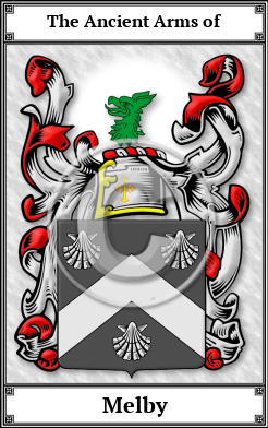 Melby Family Crest Download (JPG)  Book Plated - 150 DPI