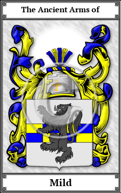 Mild Family Crest Download (JPG) Book Plated - 600 DPI