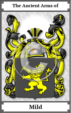 Mild Family Crest Download (JPG) Book Plated - 600 DPI