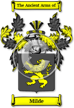 Milde Family Crest Download (JPG) Legacy Series - 600 DPI