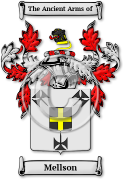 Mellson Family Crest Download (jpg) Legacy Series - 150 DPI