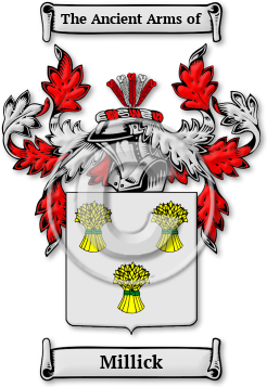 Millick Family Crest Download (JPG) Legacy Series - 600 DPI