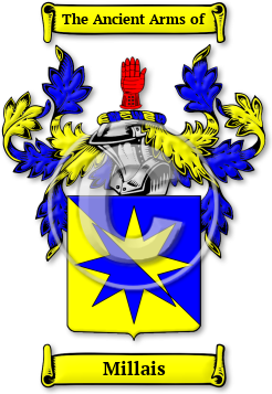 Millais Family Crest Download (jpg) Legacy Series - 150 DPI