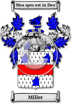 Miller Family Crest Download (JPG) Legacy Series - 300 DPI