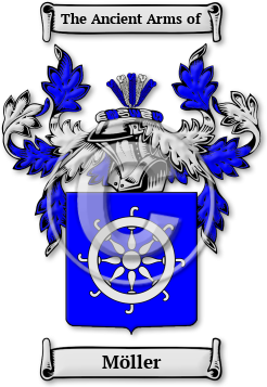 Möller Family Crest Download (jpg) Legacy Series - 150 DPI