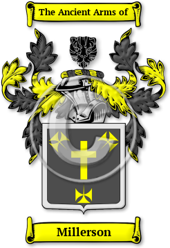 Millerson Family Crest Download (jpg) Legacy Series - 150 DPI