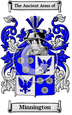 Minnington Family Crest/Coat of Arms