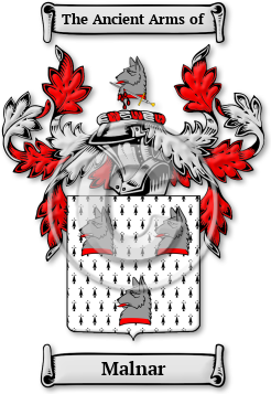 Malnar Family Crest Download (jpg) Legacy Series - 150 DPI