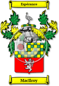 MacIlroy Family Crest Download (JPG) Legacy Series - 300 DPI