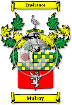 Mulroy Family Crest Download (jpg) Legacy Series - 150 DPI