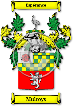 Mulroys Family Crest Download (jpg) Legacy Series - 150 DPI