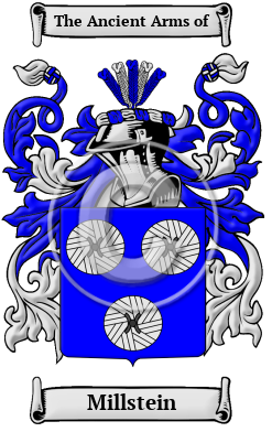 Millstein Family Crest Download (JPG) Heritage Series - 600 DPI