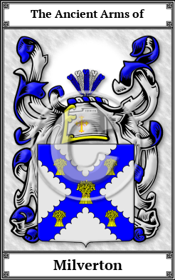 Milverton Family Crest Download (JPG)  Book Plated - 150 DPI