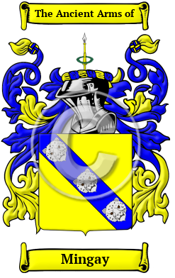 Mingay Family Crest/Coat of Arms