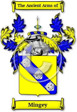 Mingey Family Crest Download (JPG) Legacy Series - 600 DPI