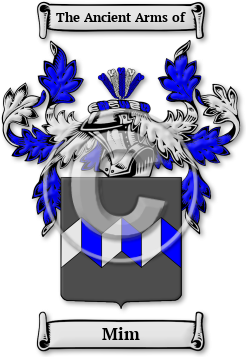 Mim Family Crest Download (jpg) Legacy Series - 150 DPI