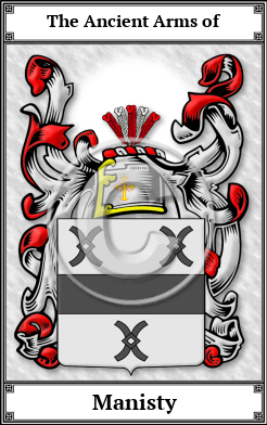 Manisty Family Crest Download (JPG)  Book Plated - 150 DPI
