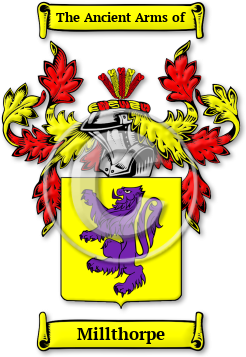 Millthorpe Family Crest Download (jpg) Legacy Series - 150 DPI