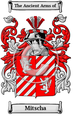 Mitscha Family Crest/Coat of Arms