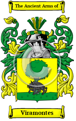 Viramontes Family Crest Download (JPG) Heritage Series - 600 DPI