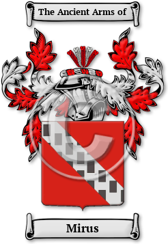 Mirus Family Crest Download (jpg) Legacy Series - 150 DPI