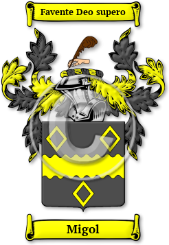 Migol Family Crest Download (jpg) Legacy Series - 150 DPI