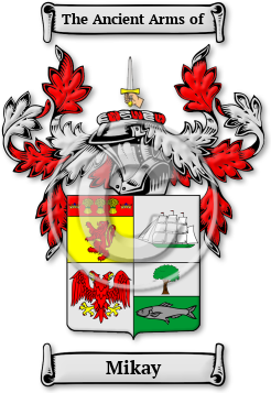 Mikay Family Crest Download (JPG) Legacy Series - 600 DPI