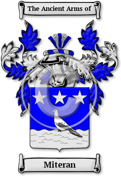 Miteran Family Crest Download (jpg) Legacy Series - 150 DPI