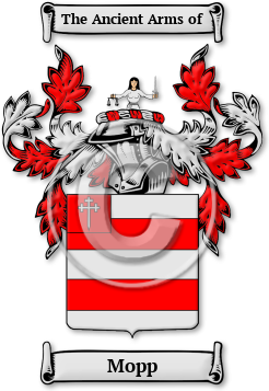 Mopp Family Crest Download (jpg) Legacy Series - 150 DPI