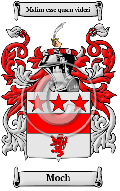Moch Family Crest Download (JPG) Heritage Series - 600 DPI