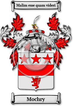 Mochry Family Crest Download (JPG) Legacy Series - 600 DPI